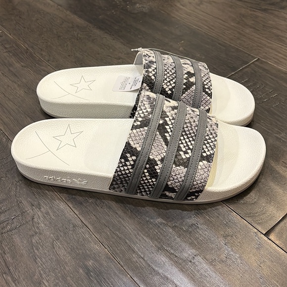 Adidas Adilette Eh66 Snake Skin Print 